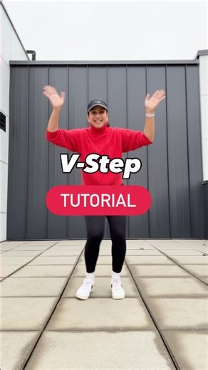 V-Step tutorial for beginners 💃🦵.. #dance #footwork #tutorial