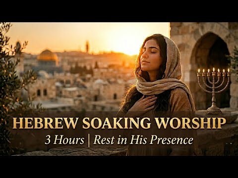 3 HOUR Hebrew Soaking Worship | Yahweh, Yeshua Prayer Music | Peace & Presence of God