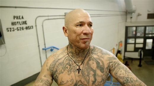 10K views · 57 reactions | 'Inside Missouri Prison' 23,137 people are behind bars in Missouri. One of the inmates is Michael Whitfield, 60 years old, tattooed, fit, convicted in the 90s. Whitfield is one of the few prison inmates enjoying his stay - more or less - and is optimistic about the future. That is due to a small revolution behind the prison walls. | Free Documentary | Facebook