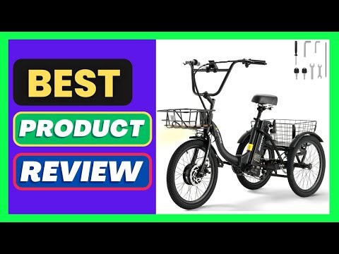 Skeri Electric Trike, 500W(Peak 1000W) Electric Tricycle for