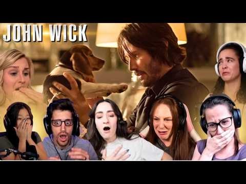 Emotional John Wick Puppy Scene 😭 First Time Watching Movie Reaction Compilation
