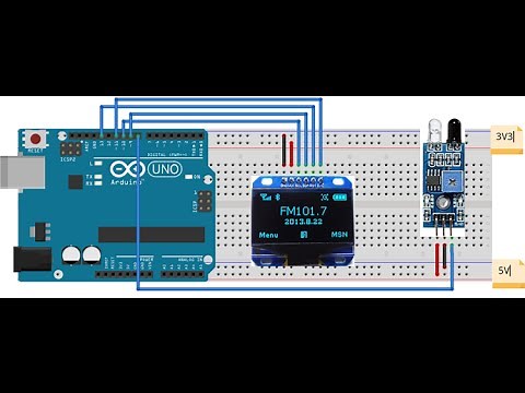 Contador de objetos con sensor infrarrojo y Arduino.