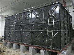 [Hot Item] Pressed Steel Panel Assembled Galvanized Overhead Water Tank Galvanized Water Tank Factory Can Be Customized