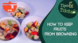 11K views · 220 reactions | Always wondered how to avoid fruits from browning? Watch the video to know how you can do it :) | India Food Network | Facebook