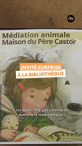 16K views · 91 reactions |  Pour progresser en lecture, rien de tel que de lire à un toutou ! Théodore et Julie valident complètement la méthode ! | Télématin | Facebook