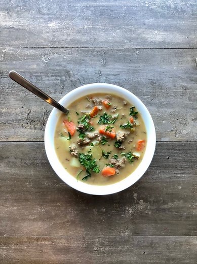 Cheeseburger Chowder - THE MEAL PREP MANUAL