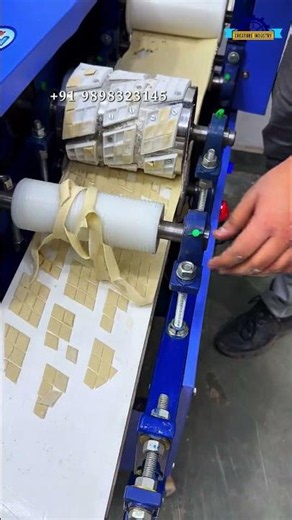 Automatic Namak Para Making Machine | Fast Cutting, High Production Snack Machine
