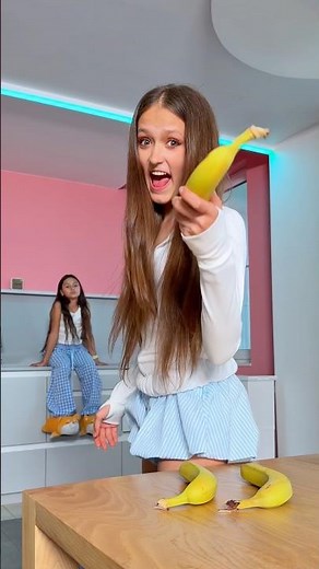 The Banana Drama 🍌😳 #familyfirst