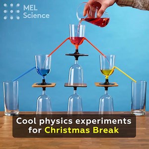 33K views · 188 reactions | We won't let your kids get bored during their winter break To perform this and many other cool and safe experiments at home, sign up here: https://mel.sc/suv/ | MEL Science | Facebook