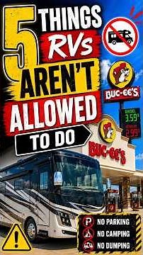 5 Buc-ee's Rules That Shock Every RVer #RVTravel #RVLife #Bucees #tipsandtricks