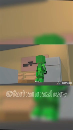 Meme Exe Spongebob 1 || Template:@penpendarkness02 #minecraft #prisma3d #animation #haus #shorts