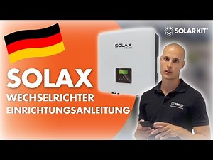 SolaX Wechselrichter Installation - Ein Schritt-für-Schritt-Anleitung