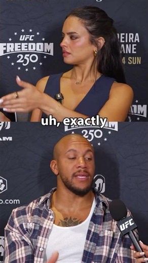 UFC Champion Ciryl Gane did Nina Drama dirty LOL | UFC Freedom 250