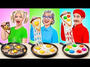 Me vs Grandma Cooking Challenge | Amazing Cooking Ideas by Multi DO Joy
