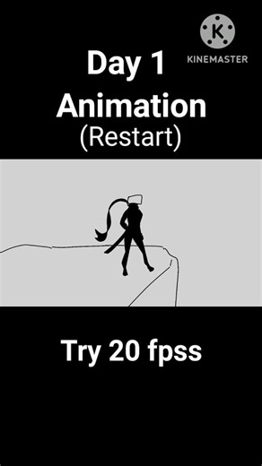 Animation day 1 (try 20 fps)20 fps)) #animation #shorts