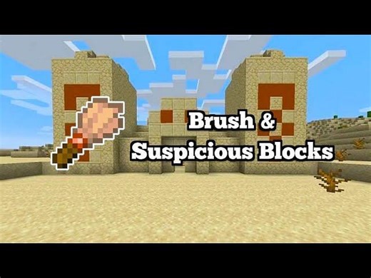 What are suspicious blocks in Minecraft?