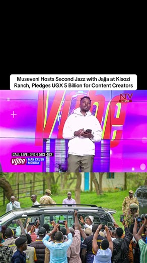 Museveni Pledges UGX 5 Billion for Content Creators