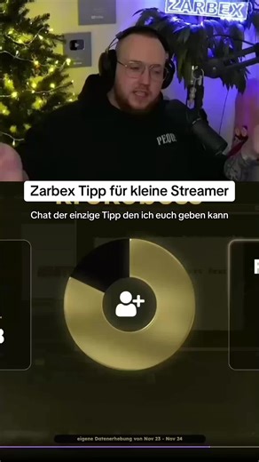 Zarbex Tipps für kleine Streamer