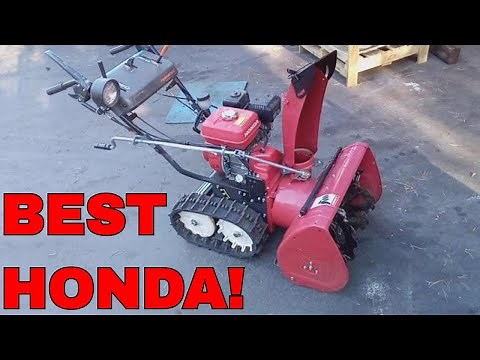 Review Honda HS/HSS 724 Snowblower.