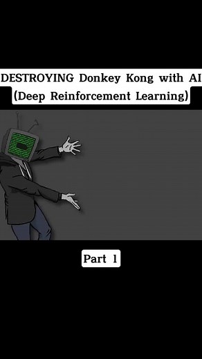 Part 1 | DESTROYING Donkey Kong with AI (Deep Reinforcement Learning) #codebullet #unitygamedev #coding #ai #code