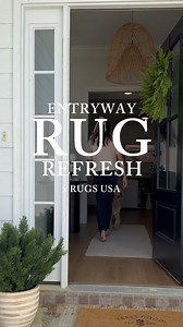 🌸 HELP ME CHOOSE AN ENTRYWAY RUNNER FOR SPRING FROM RUGS USA 🌸 #Ad What better way to invite spring into my home than with it being right when I walk in? First impressions are everythinggg!!! I went back and forth for the longest on what type of rug size/runner I wanted to go with for this space. Ultimately, I decided to go with a long runner to make the entryway feel “longer” & more inviting in my opinion! I (somehow) narrowed it down to these top two & I need your help deciding between the t