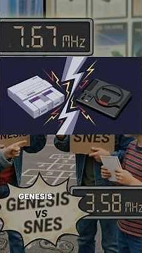 Sega's blast processing was a lie. Here's the full story #gaminghistory #SEGA #nintendo #consolewar
