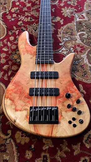 Fodera 40th Anniversary Emperor Deluxe 5-String Bass #fodera #bassguitarists #bassguitar #bass