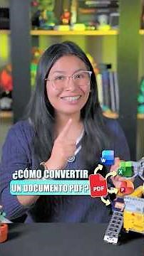 How to convert a PDF document?