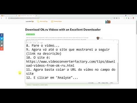 Baixar vídeos do ok.ru com muita facilidade através do navegador