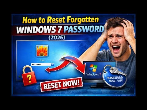 Forgot Windows 7 Password? 5-Minute Fix (No Data Loss!)