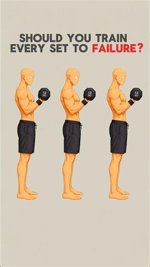 Should you train every set to failure ? here's what actually works.