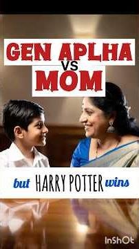 Spoken English Practice: Mom vs Son Harry Potter Conversation