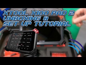 XTool X100 PAD 2 Unboxing and Set up Tutorial | Autowave