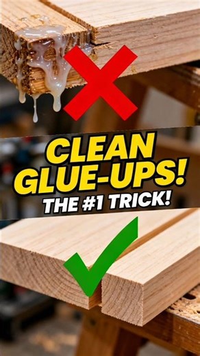 The #1 Trick for Clean Wood Glue-Ups