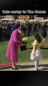 5.7K views · 124 reactions | Little girl's curtsy is so adorable #queenelizabethii #adorable #ukroyalfamily #PrinceHarry #MeghanMarkle #royalfamily #princesscharlotteofwales #foryoupage #royalfamily #fypシ #explore | Royal Family News | Facebook