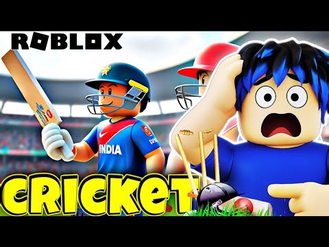 HUNDRED ROBLOX CRICKET GAMEPLAY | MJ Kishore