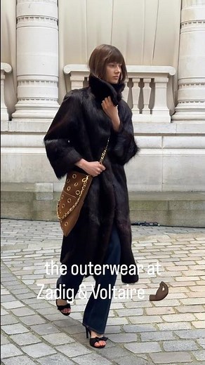 Zadig & Voltaire FW26 Outerwear Is 🔥