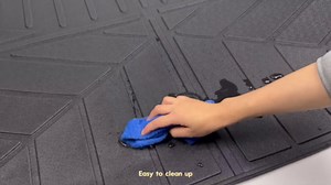 Trunk Mat for 2015-2024 Ford Edge Rear Cargo Mat All Weather Protector Cargo Liner for 2015-2024 Ford Edge 5-Seater Accessories