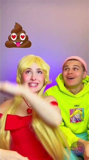 DON'T EAT THE POOP CHALLENGE !🤣💩 Emoji Game !🤩 #challenge #poop #emoji