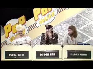 Pop Quiz - 1981 - Christmas Special - Rick Parfitt - Midge Ure - Barry Gibb
