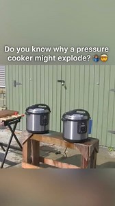 Do you know why a pressure cooker might explode? 🤷🏽‍♂️🤯 | Foodporn