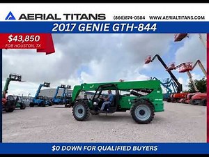 *FOR SALE* 2017 GENIE GTH-844 SN1068 #constructionequipment #boomlift