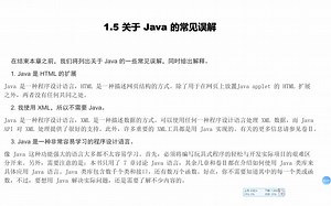 java 核心技术 卷Ⅰ- 1.5 关于Java的常见误解