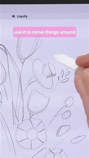Liquify Tool - Give Your Procreate Art More Personality #procreatetips #procreate #ipadart