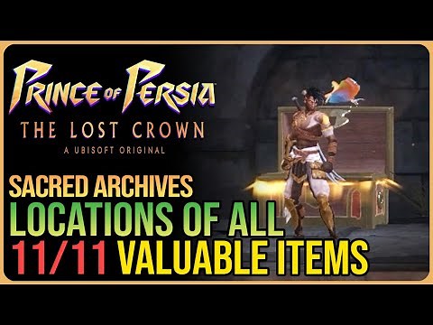 All Sacred Archives Treasures Prince of Persia The Lost Crown
