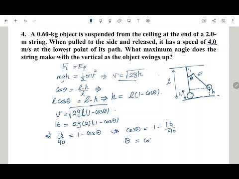 Solved problems: Potential Energy part II (Interactive Lecture)