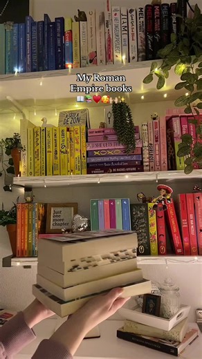 What are your Roman Empire books? Books you think about often📖🥰 These are one of my favorite books I think about weekly, my Roman Empire books 📚 Books in different genres, from RomCom to murder mystery. I love those books! ❣️ #romanempirebooks #favoritebooks #bookrecs #bookrecommendation #romcomrecs #reader #bookworm #book #booktok #boektok #booktoknl #reading #booklover #bookish #bookshelf #bookshelves #bookshelfdecor #bookshelvesoftiktok #agoodgirlsguidetomurder #agggtm #theinheritancegames