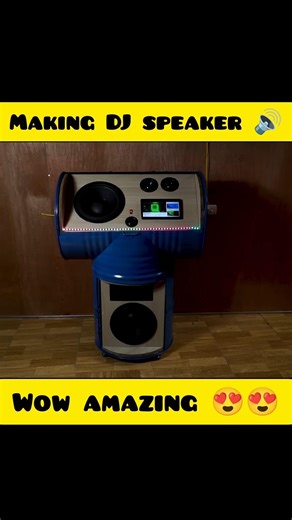 making DJ party speaker 🔊😍|| #shorts #project