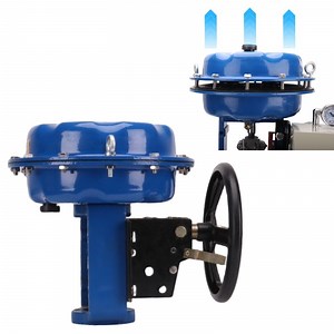 [Hot Item] Control Valve Supporting Actuator Pneumatic Valve with Top-Mounted Handwheel Diaphragm Head Zh Type