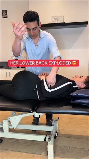 Insane Lower Back Crack Experience